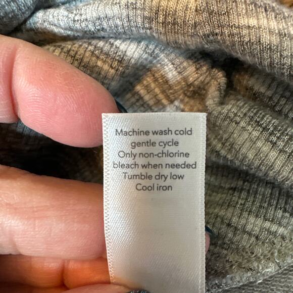 Athleta Nirvana Wear Two Way Wrap Cardigan Sweater Gray Open Front XS - Picture 7 of 7